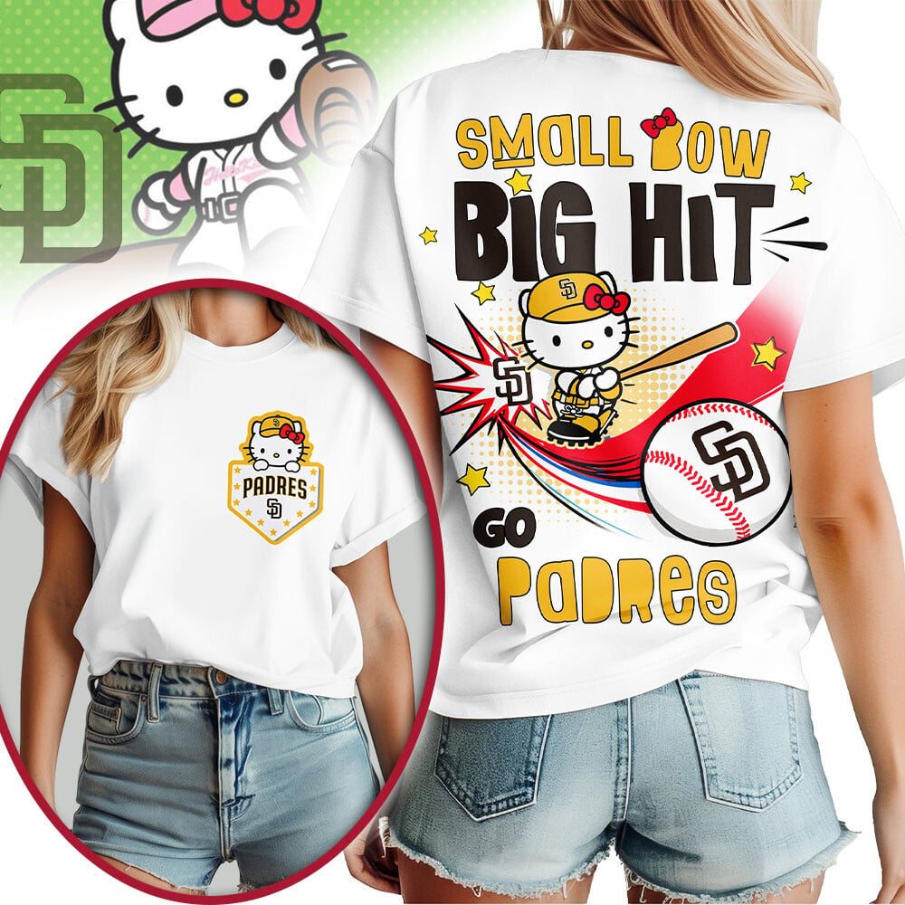 San Diego Padres | Premium MLB Hello Kitty Women Shirt