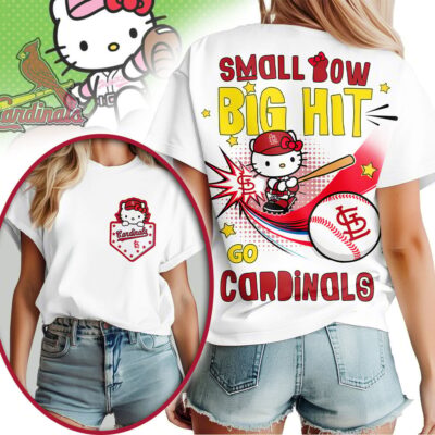 St. Louis Cardinals | Premium MLB Hello Kitty Women Shirt - M