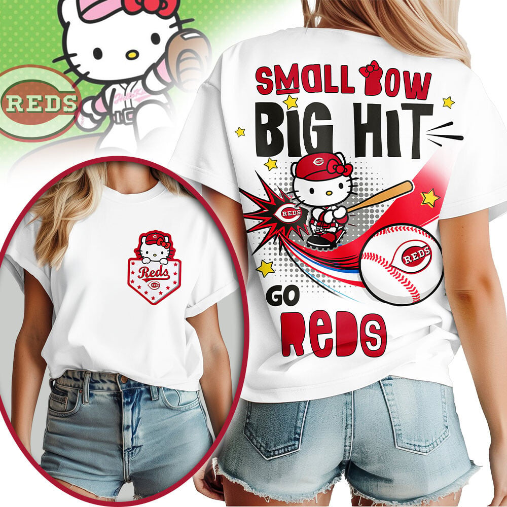 Cincinnati Reds | Premium MLB Hello Kitty Women Shirt
