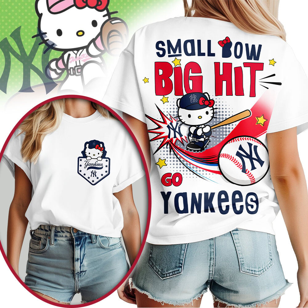 New York Yankees | Premium MLB Hello Kitty Women Shirt