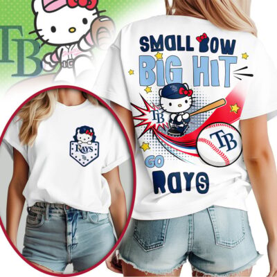Tampa Bay Rays | Premium MLB Hello Kitty Women Shirt - 4XL