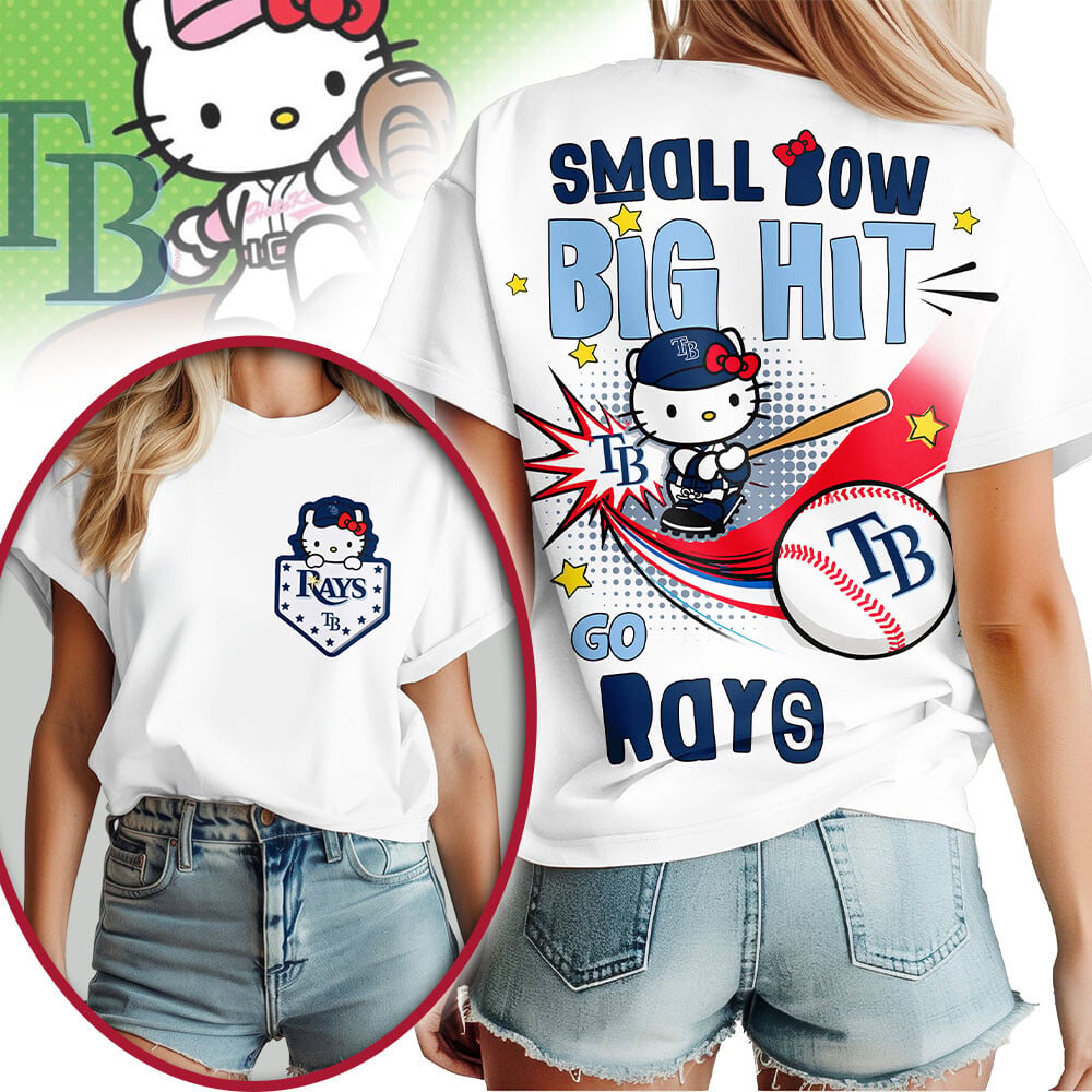 Tampa Bay Rays | Premium MLB Hello Kitty Women Shirt