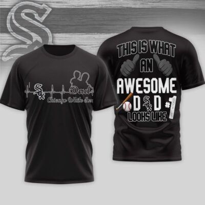 Chicago White Sox | Premium MLB Father Day Awesome Dad 3D Shirt