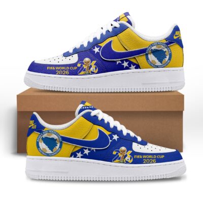 Alternative view of Bosnia & Herzegovina | Premium WC26 AF1 Shoes