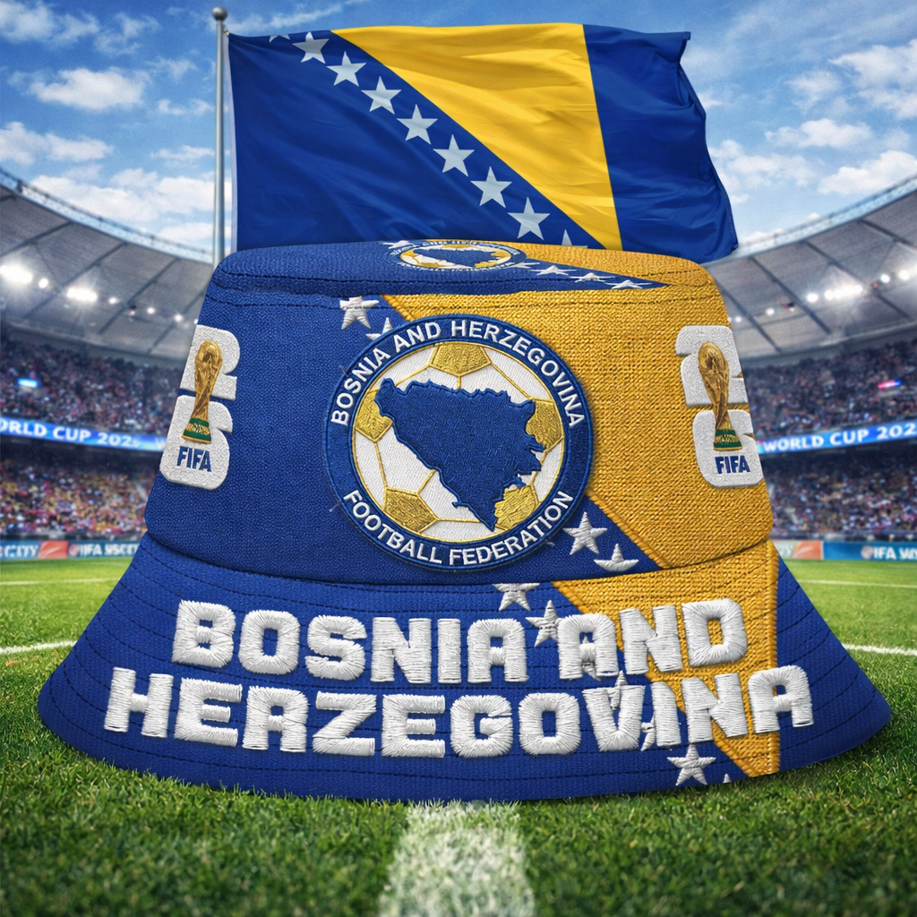 Bosnia & Herzegovina | Premium WC26 Bucket Hat