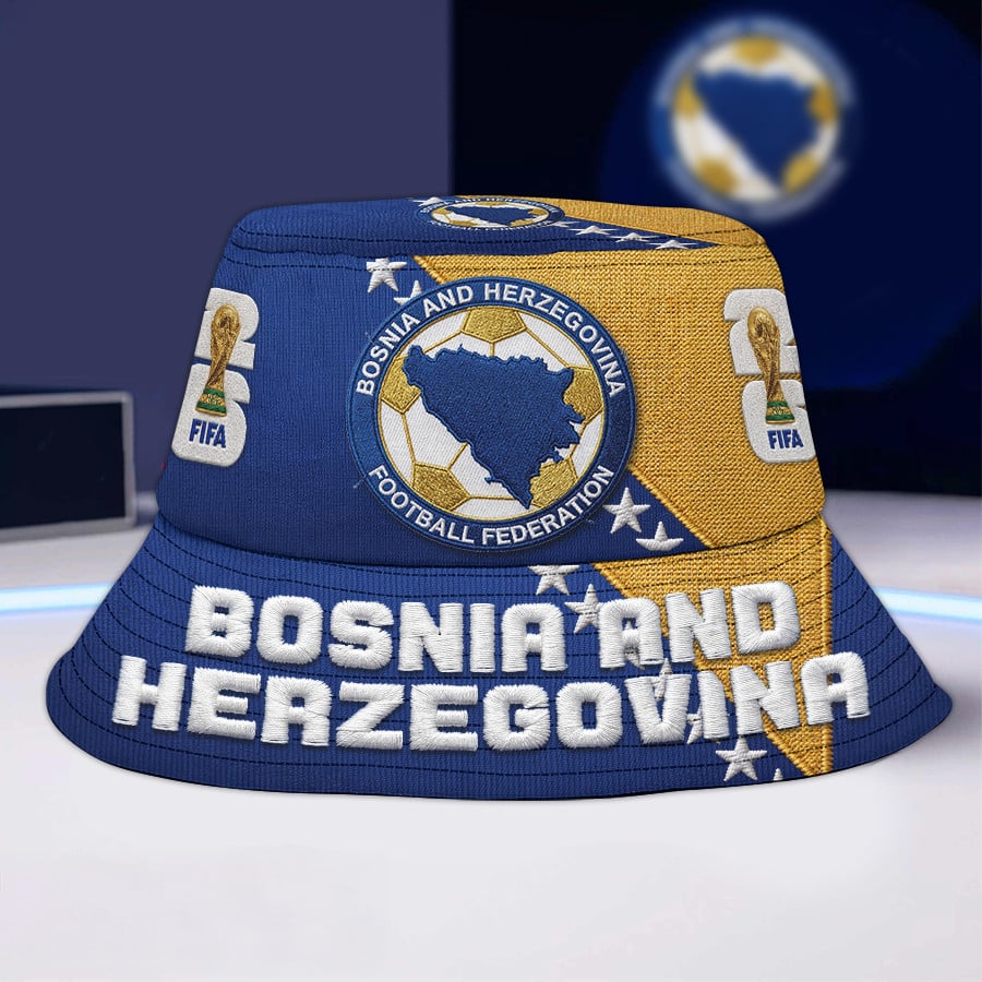 Bosnia & Herzegovina | Premium WC26 Bucket Hat - Image 2
