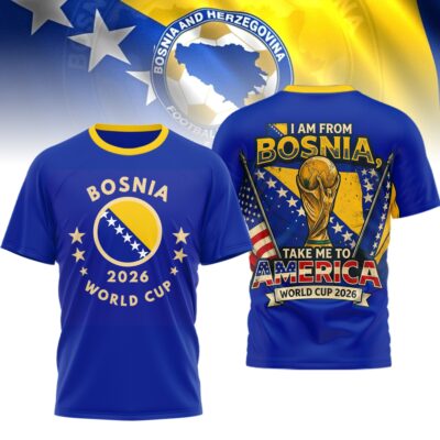 Bosnia & Herzegovina | Premium WC26 3D T-Shirt