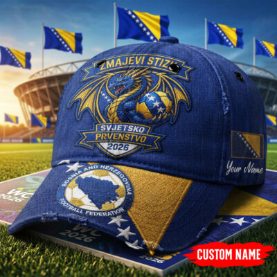 Alternative view of Bosnia & Herzegovina | Premium WC26 Classic Cap