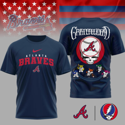 Atlanta Braves | Premium MLB Deadhead 3D Shirt