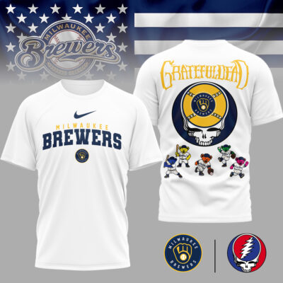 Milwaukee Brewers | Premium MLB Deadhead 3D Shirt