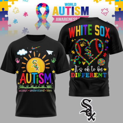 Chicago White Sox | Premium MLB Autism Acceptance 3D Shirt