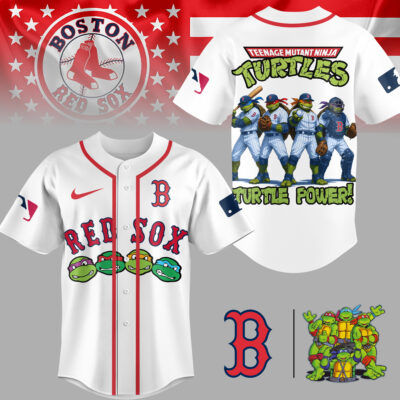 Boston Red Sox | Premium MLB Teenage Mutant Ninja Turtles Jersey
