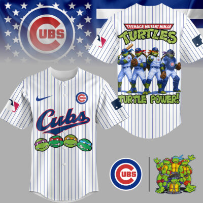 Chicago Cubs | Premium MLB Teenage Mutant Ninja Turtles Jersey