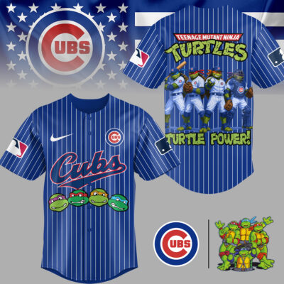 Chicago Cubs | Premium MLB Teenage Mutant Ninja Turtles Jersey