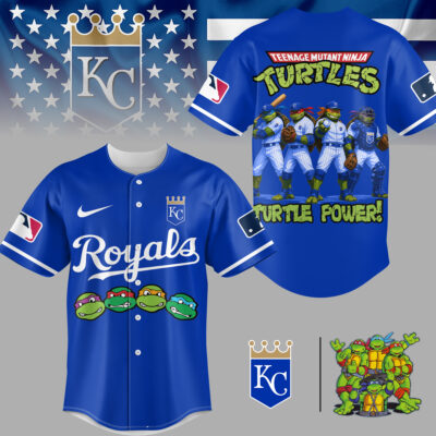 Kansas City Royals | Premium MLB Teenage Mutant Ninja Turtles Jersey