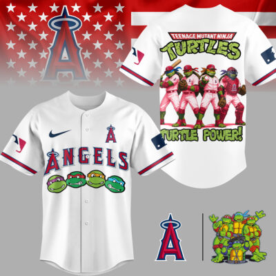 Los Angeles Angels | Premium MLB Teenage Mutant Ninja Turtles Jersey