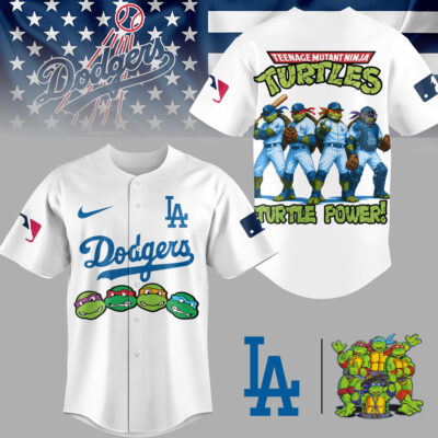 Los Angeles Dodgers | Premium MLB Teenage Mutant Ninja Turtles Jersey