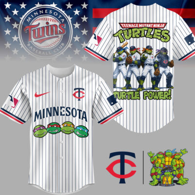 Minnesota Twins | Premium MLB Teenage Mutant Ninja Turtles Jersey