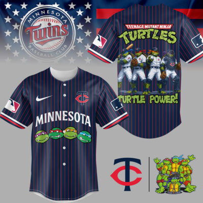 Minnesota Twins | Premium MLB Teenage Mutant Ninja Turtles Jersey