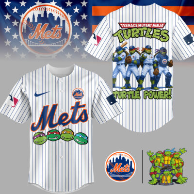New York Mets | Premium MLB Teenage Mutant Ninja Turtles Jersey