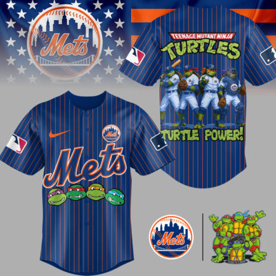 New York Mets | Premium MLB Teenage Mutant Ninja Turtles Jersey