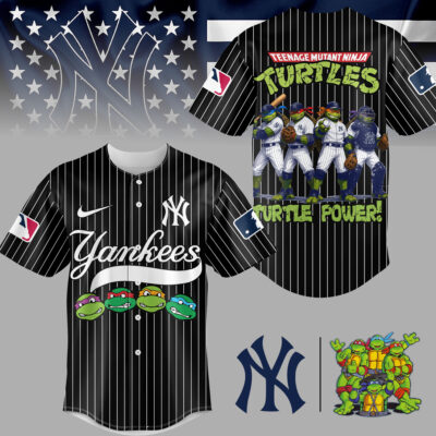 New York Yankees | Premium MLB Teenage Mutant Ninja Turtles Jersey