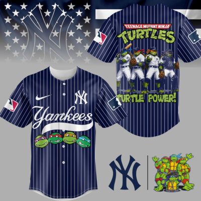 New York Yankees | Premium MLB Teenage Mutant Ninja Turtles Jersey