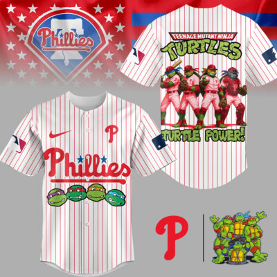 Philadelphia Phillies | Premium MLB Teenage Mutant Ninja Turtles Jersey
