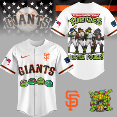 San Francisco Giants | Premium MLB Teenage Mutant Ninja Turtles Jersey