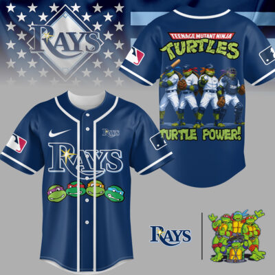 Tampa Bay Rays | Premium MLB Teenage Mutant Ninja Turtles Jersey