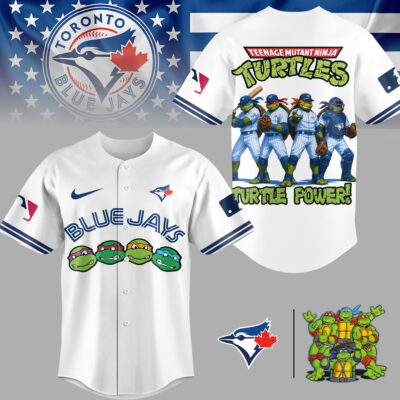 Toronto Blue Jays | Premium MLB Teenage Mutant Ninja Turtles Jersey
