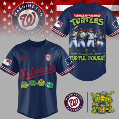 Washington Nationals | Premium MLB Teenage Mutant Ninja Turtles Jersey