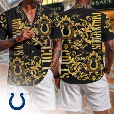 Indianapolis Colts | Premium NFL Luxury Hawaiian Shirt