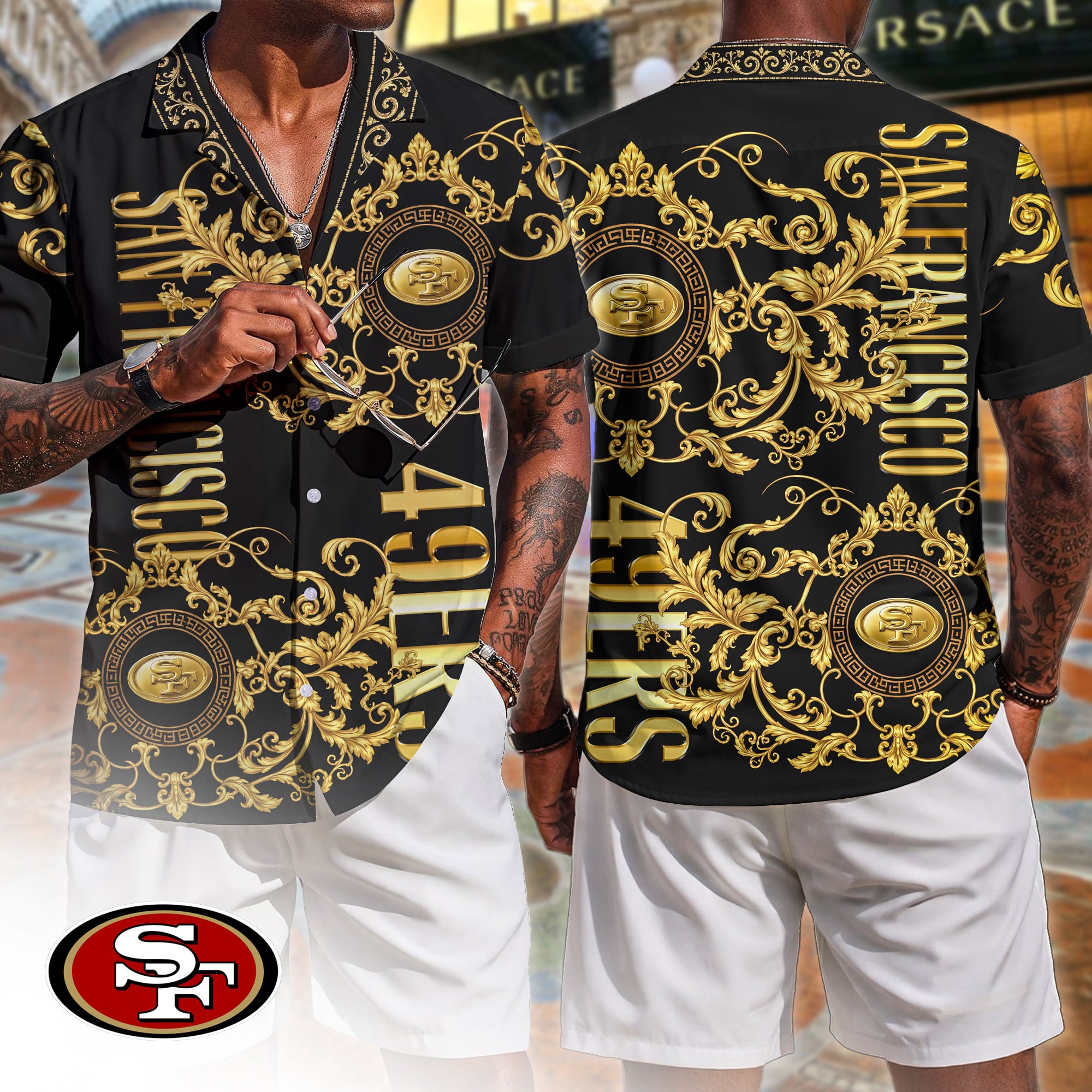 San Francisco 49ers | Premium NFL Luxury Hawaiian Shirt