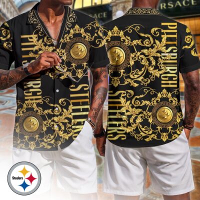 Pittsburgh Steelers | Premium NFL Luxury Hawaiian Shirt