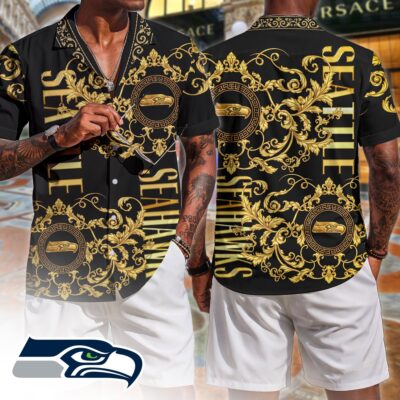 Seattle Seahawks | Premium NFL Luxury Hawaiian Shirt