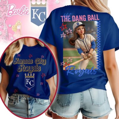 Alternative view of Kansas City Royals | Premium MLB Barbie 3D Shirt HY