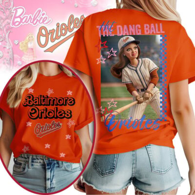 Alternative view of Baltimore Orioles | Premium MLB Barbie 3D Shirt HY
