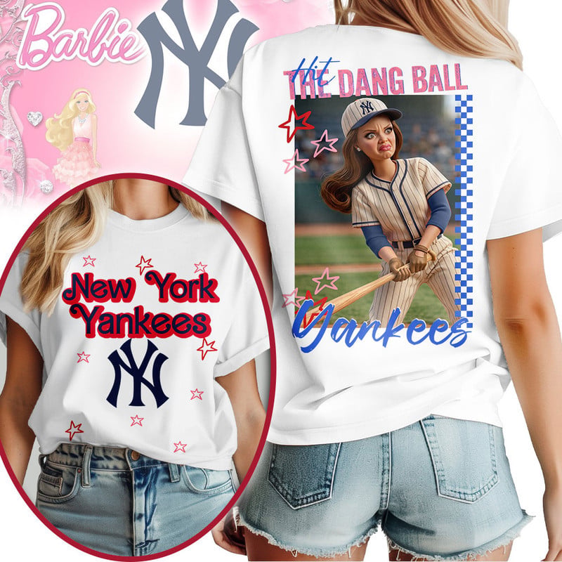 New York Yankees | Premium MLB Barbie 3D Shirt HY