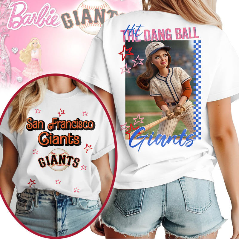 San Francisco Giants | Premium MLB Barbie 3D Shirt HY