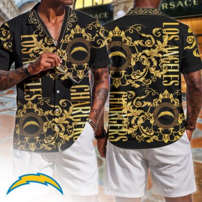 Los Angeles Chargers | Premium NFL Luxury Hawaiian Shirt