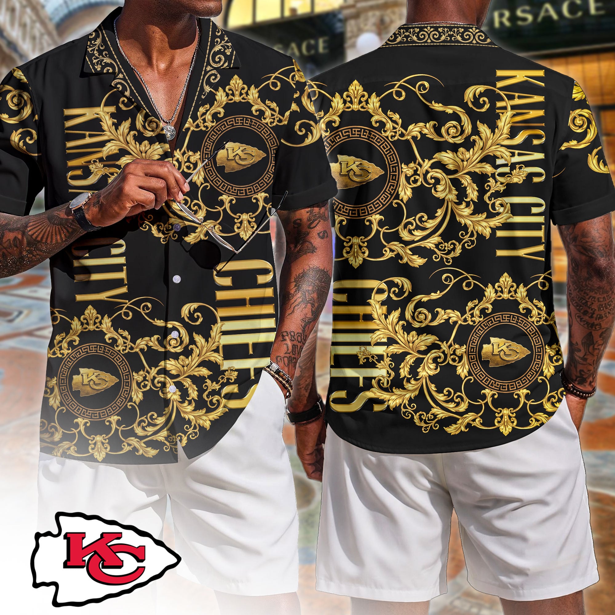 Kansas City Chiefs | Premium NFL Luxury Hawaiian Shirt