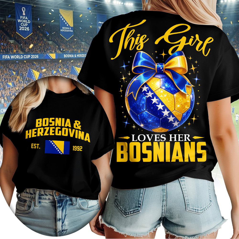 Bosnia & Herzegovina | Premium WC26 Women T-Shirt - Image 3