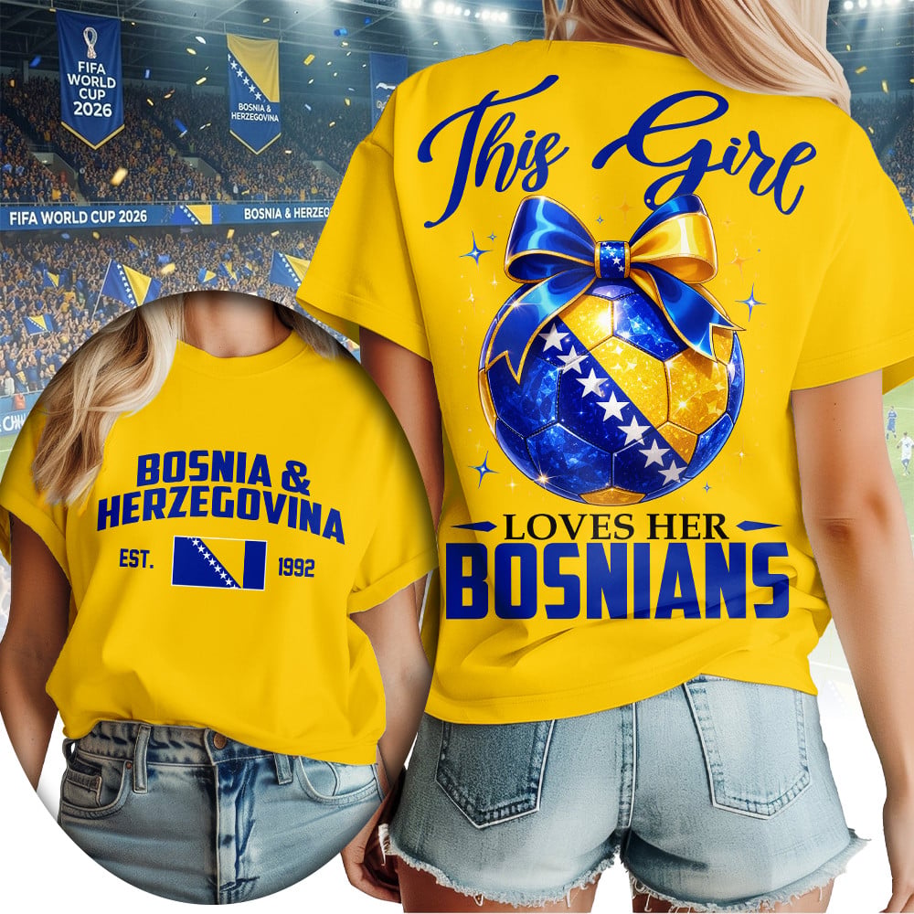 Bosnia & Herzegovina | Premium WC26 Women T-Shirt - Image 4
