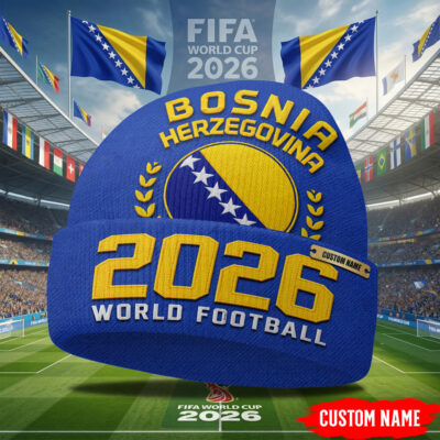 Bosnia & Herzegovina | Premium WC26 Beanie Hat - Style 3