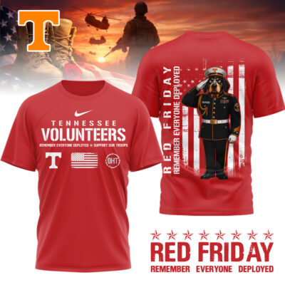Tennessee Volunteers | Premium NCAA Remember Everyone Deployed 3d Shirt