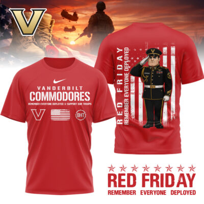 Vanderbilt Commodores | Premium NCAA Remember Everyone Deployed 3d Shirt
