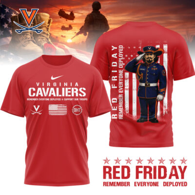 Virginia Cavaliers | Premium NCAA Remember Everyone Deployed 3d Shirt