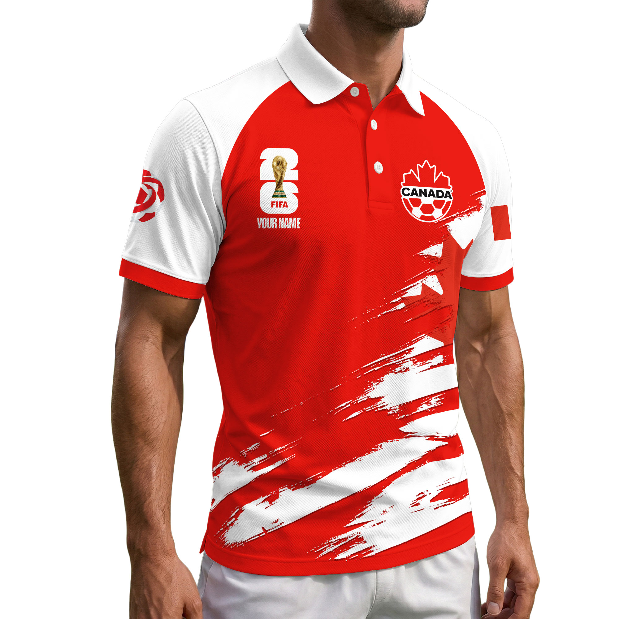 Canada | Premium Road to World Cup 2026 Polo Shirt - Image 2