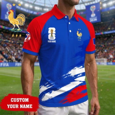 France | Premium Road to World Cup 2026 Polo Shirt - S